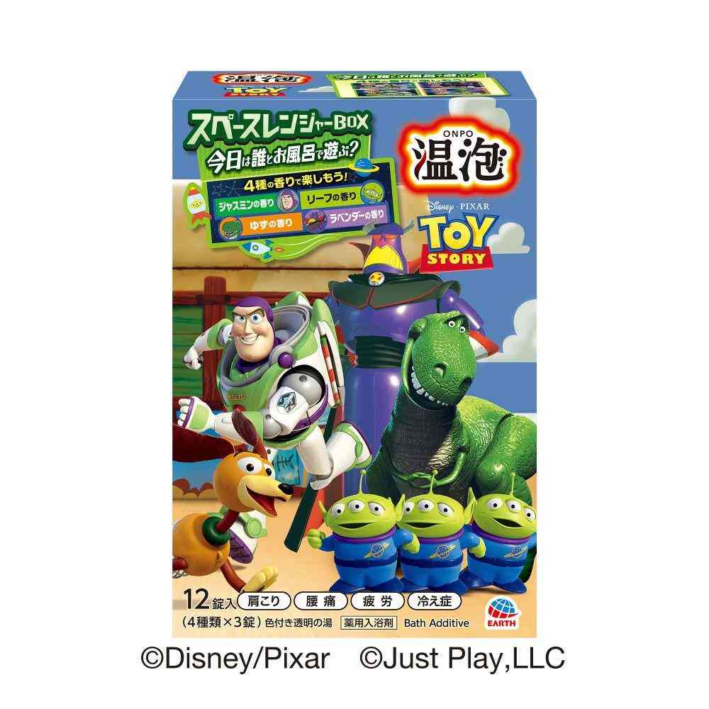 [医薬部外品]アース製薬 温泡 トイ・ストーリー スペースレンジャー BOX 12錠入