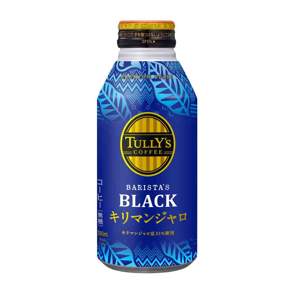 ◆伊藤園 タリーズブラックキリマンジャロ390ml【24個セット】