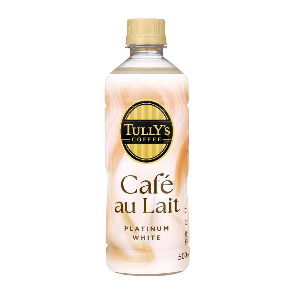 ◆伊藤園 タリーズ プラチナホワイト カフェオレ 500ml   [24個セット]