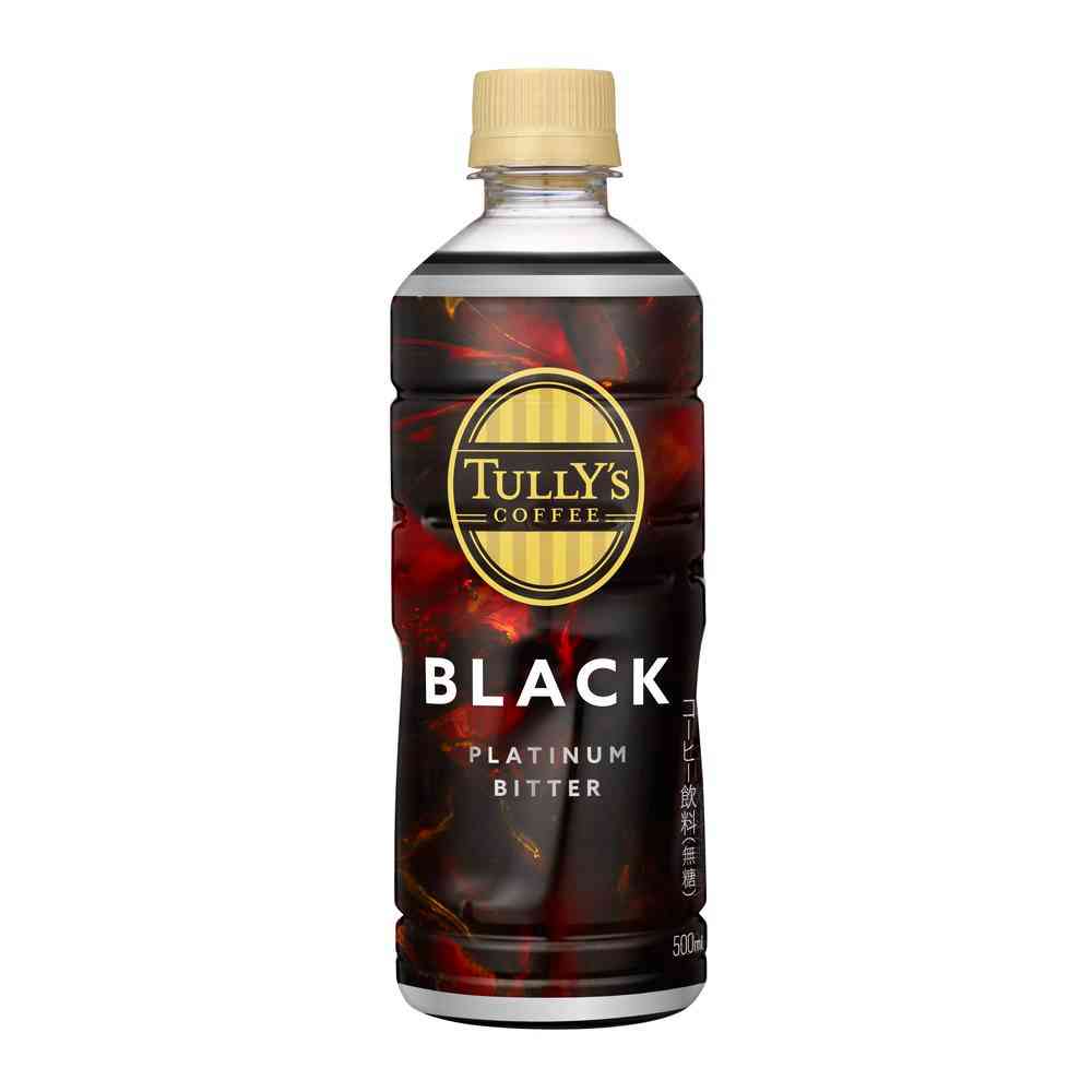 ◆伊藤園 タリーズ プラチナビター ブラック 500ml   [24個セット]
