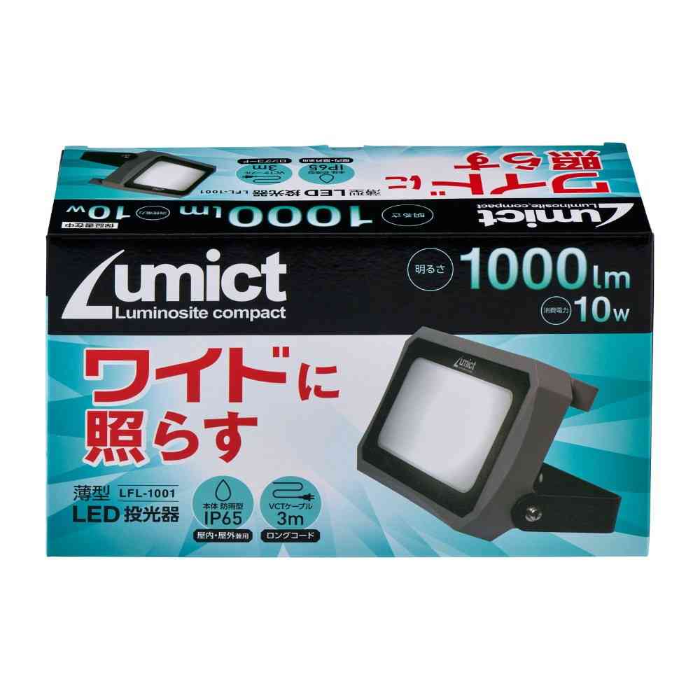 エルパ　ＥＬＰＡ　ＡＣ式投光器　１０００ＬＭ　LFL-1001