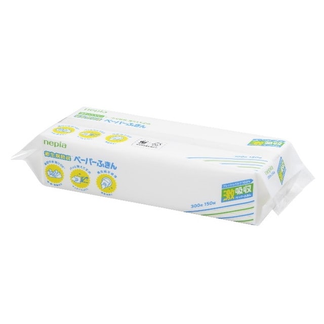 ネピア 激吸収ペーパーふきん 150組