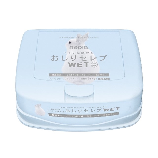 ネピア おしりセレブWET 本体 60枚