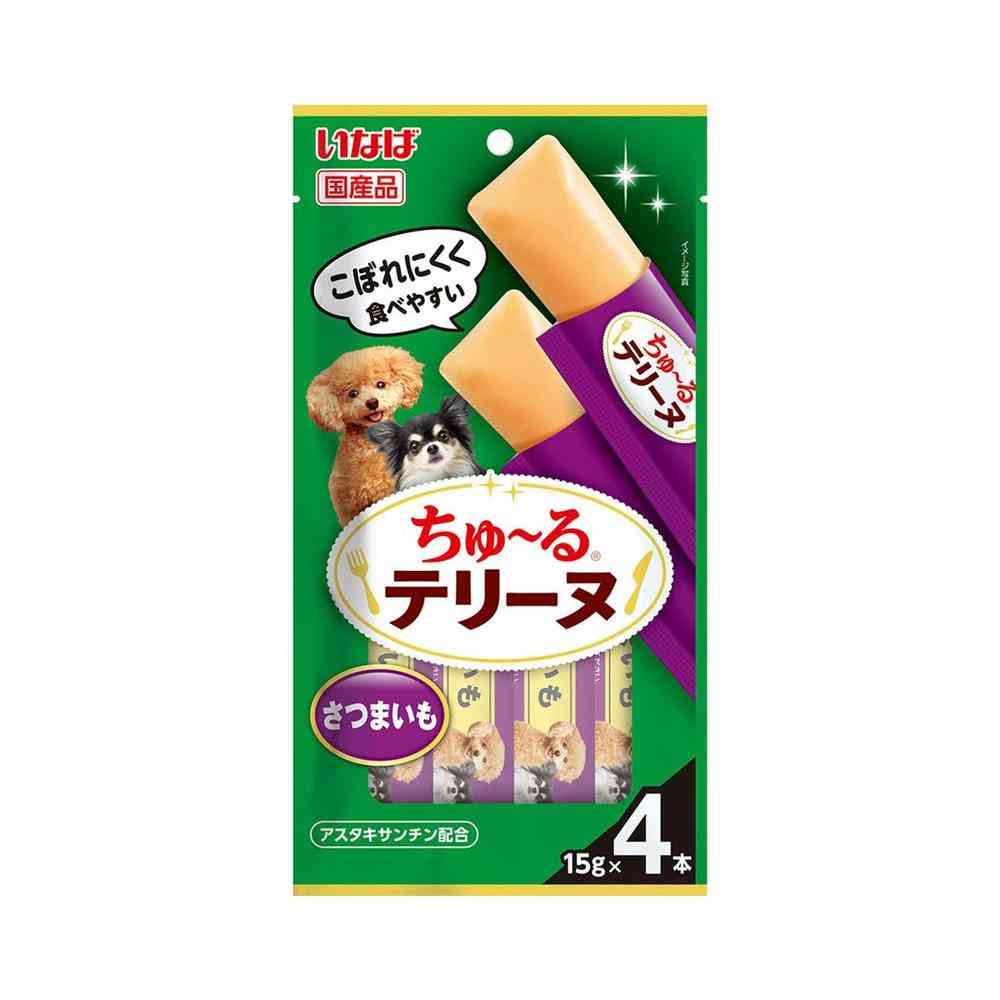 いなば ペットフード ちゅ～るテリーヌ さつまいも 15g×4本