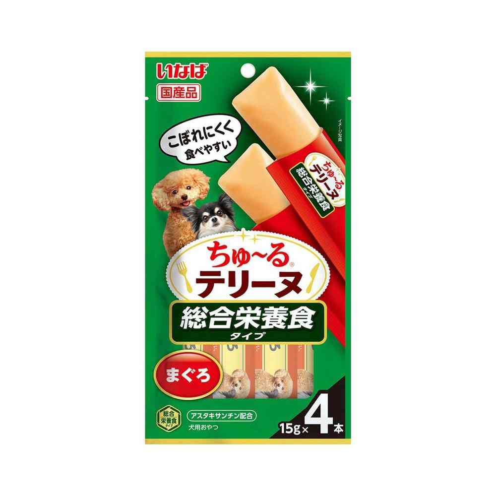 いなば ペットフード ちゅ～るテリーヌ 総合栄養食タイプ まぐろ 15g×4本