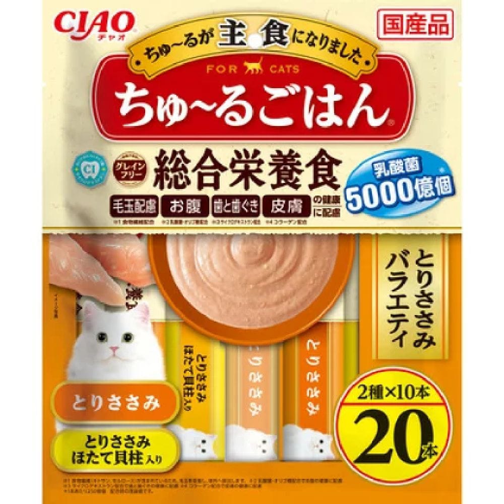 ちゅーるごはんとりささみバラエティ 14g×20P
