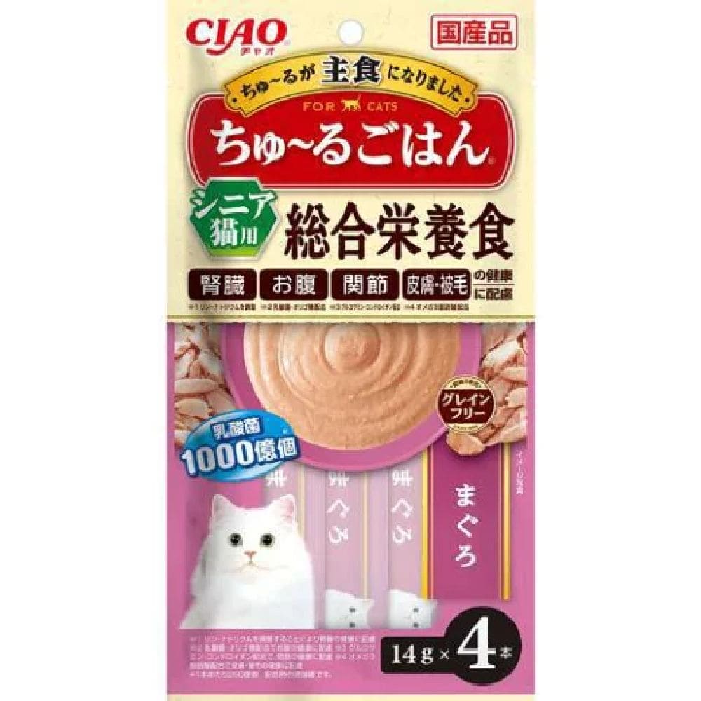 ちゅーるごはんシニア用まぐろ 14g×4本