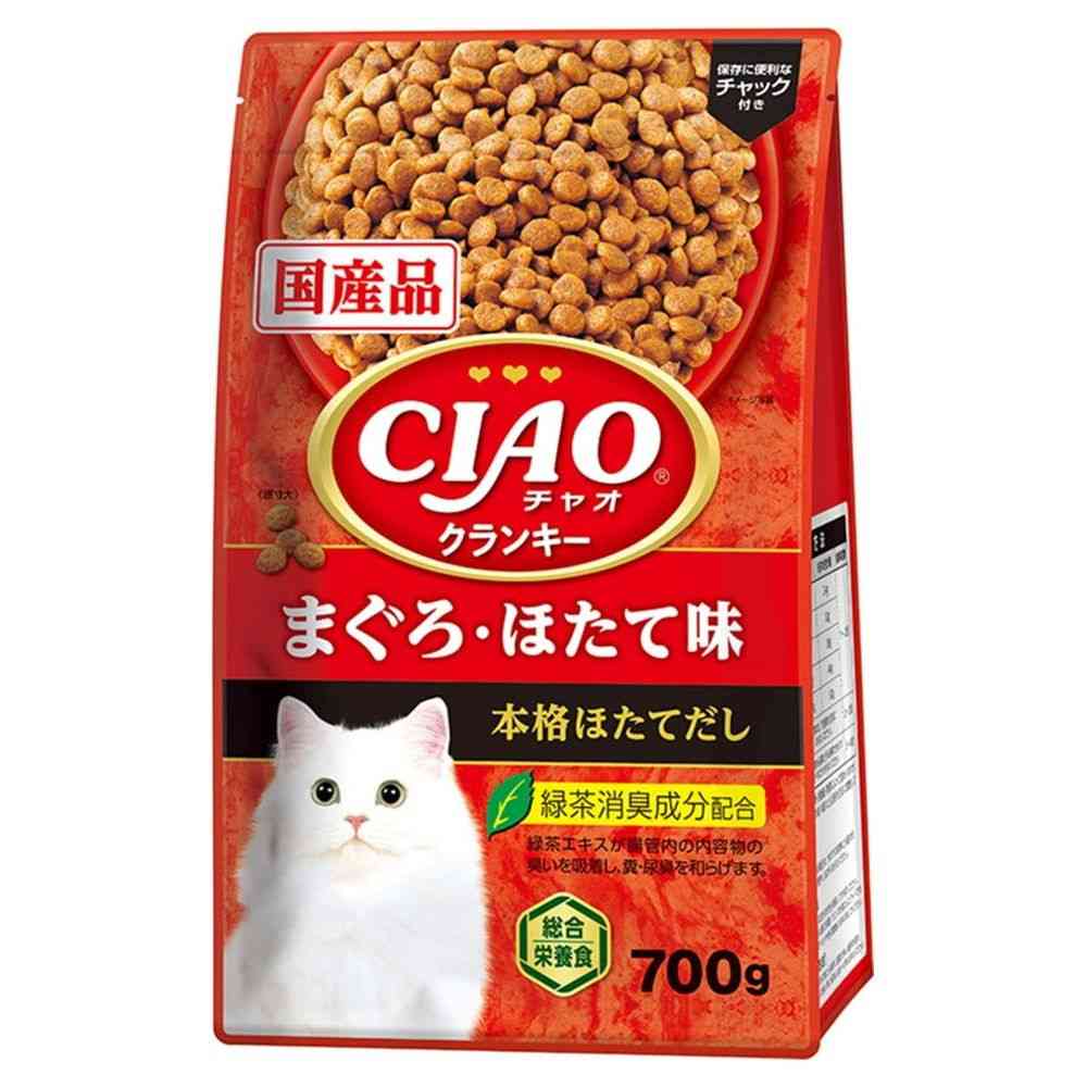いなばペットフード CIAOクランキー まぐろ・ほたて味 700g   [12個セット]
