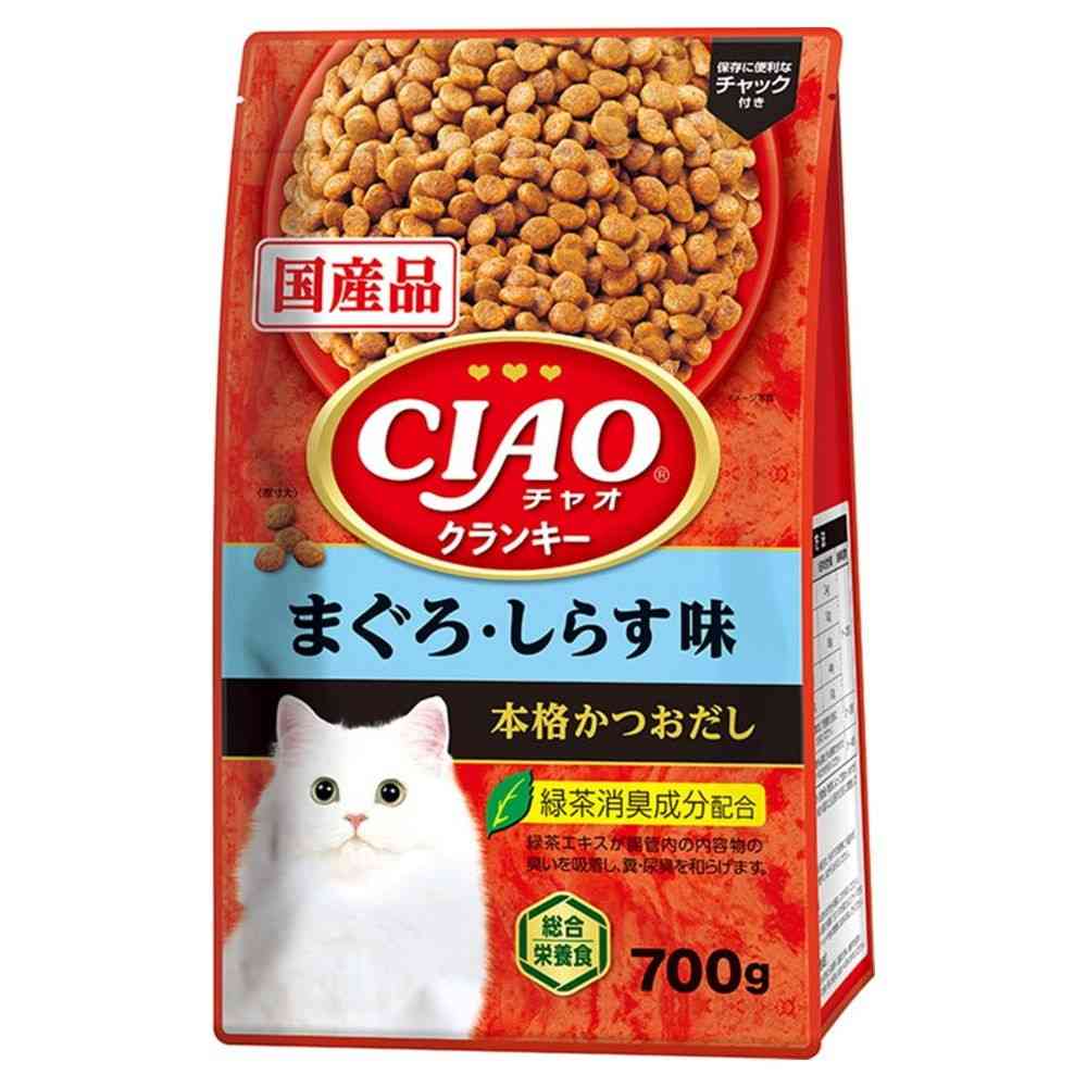 いなばペットフード CIAOクランキー まぐろ・しらす味 700g   [12個セット]