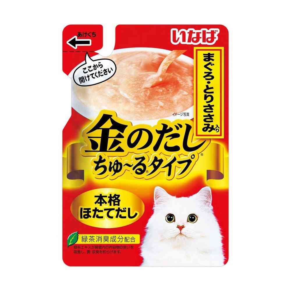 いなば 金のだしちゅーるタイプまぐろとりささみ入り