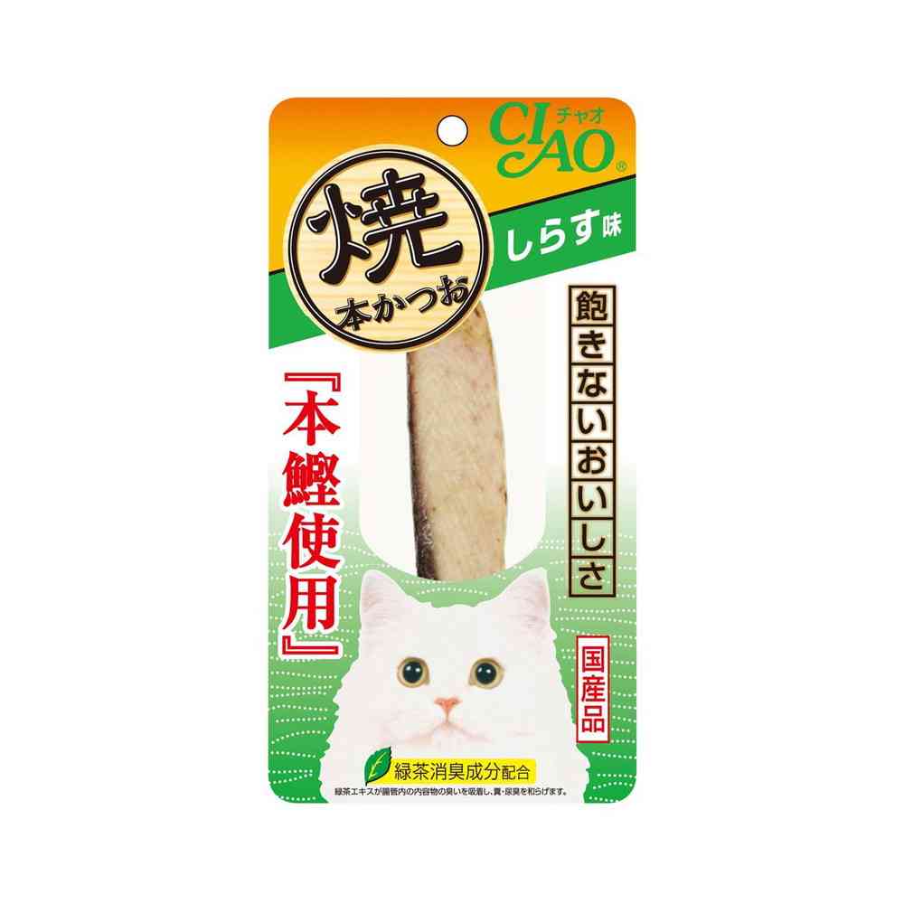いなばペットフード 焼本かつお しらす味 1本