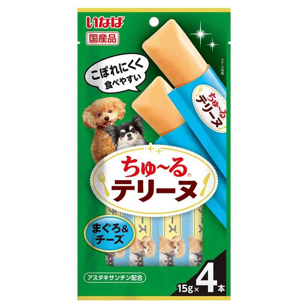 いなばペットフード ちゅ～るテリーヌ まぐろ＆チーズ 15g×4本