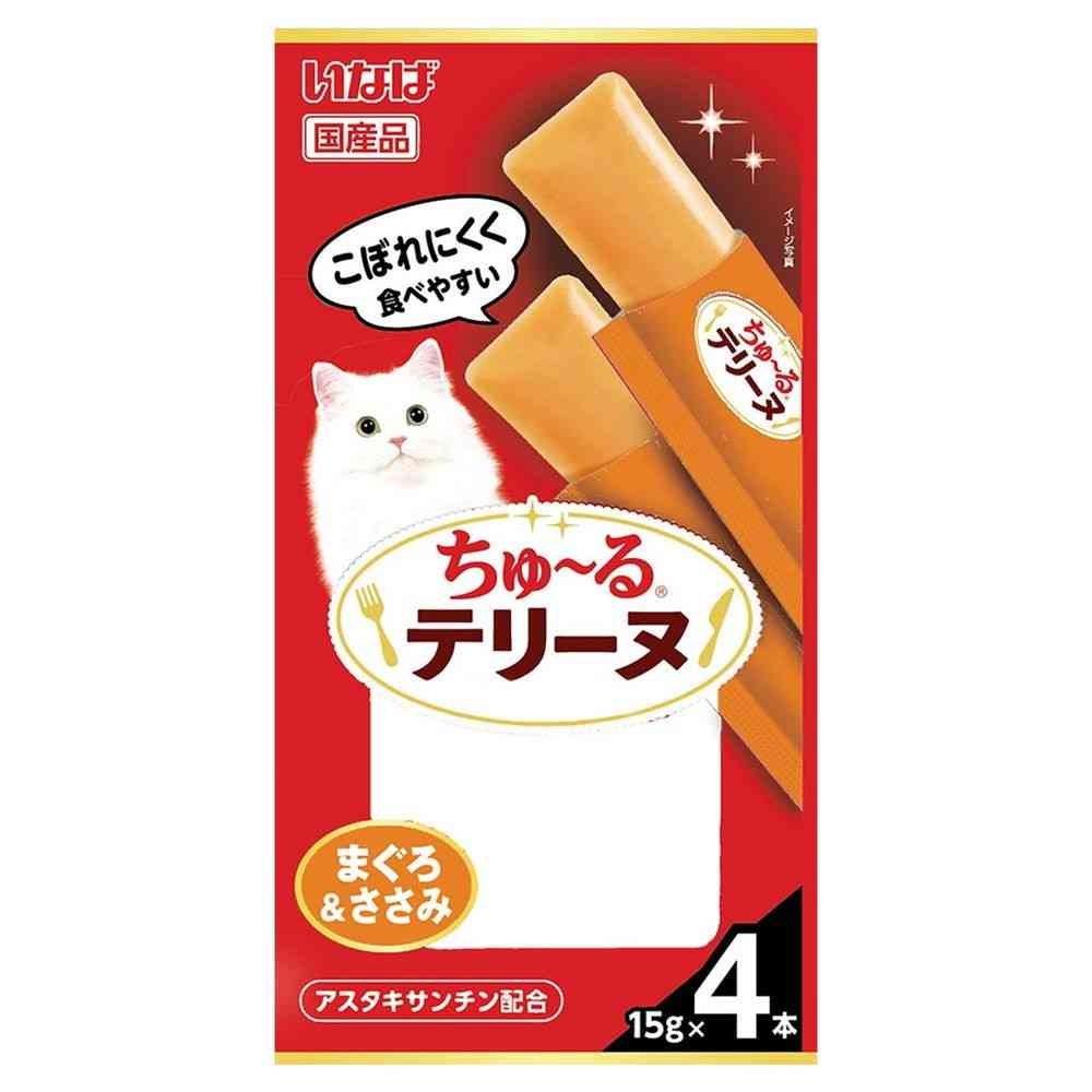 いなばペットフード CIAO ちゅ～るテリーヌ まぐろ＆ささみ 15g×4本
