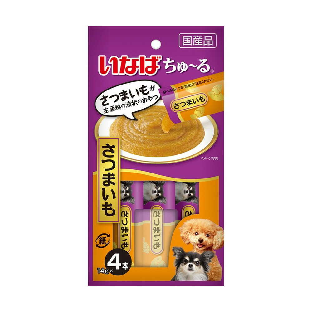 いなばペットフード いなば ちゅーる さつまいも 14g×4本