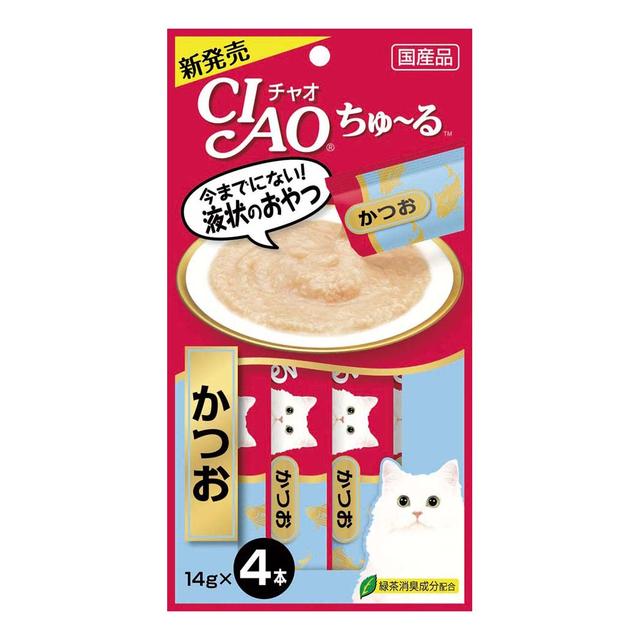 いなば チャオ ちゅ～る かつお 14G×4P