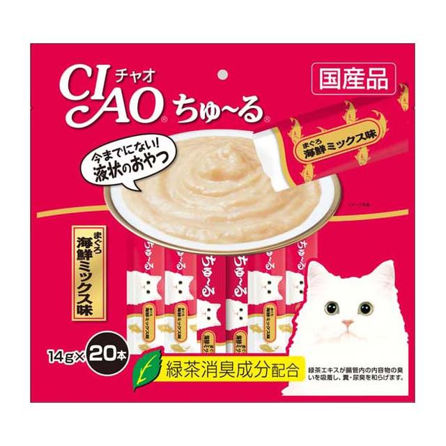 いなば ちゅ～るまぐろ海鮮ミックス 14gx20本