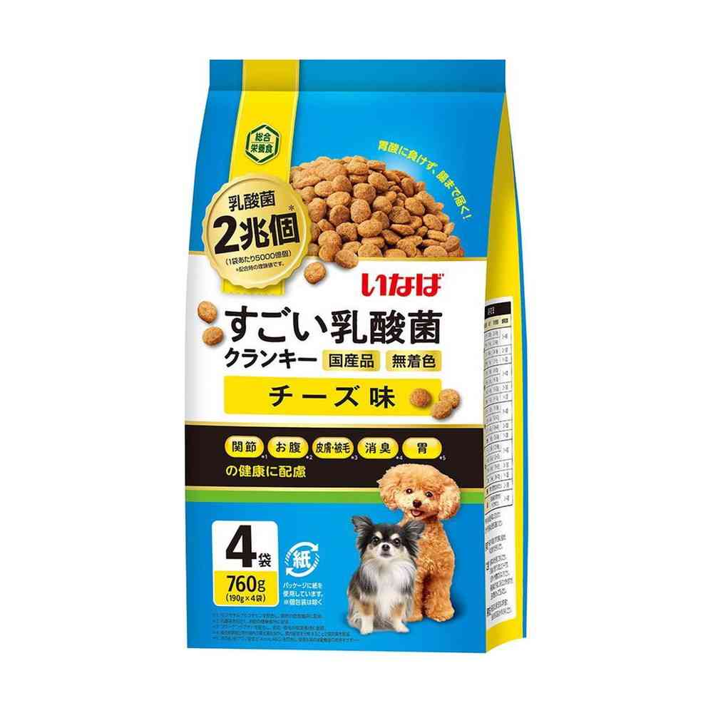 いなば すごい乳酸菌クランキーチーズ味