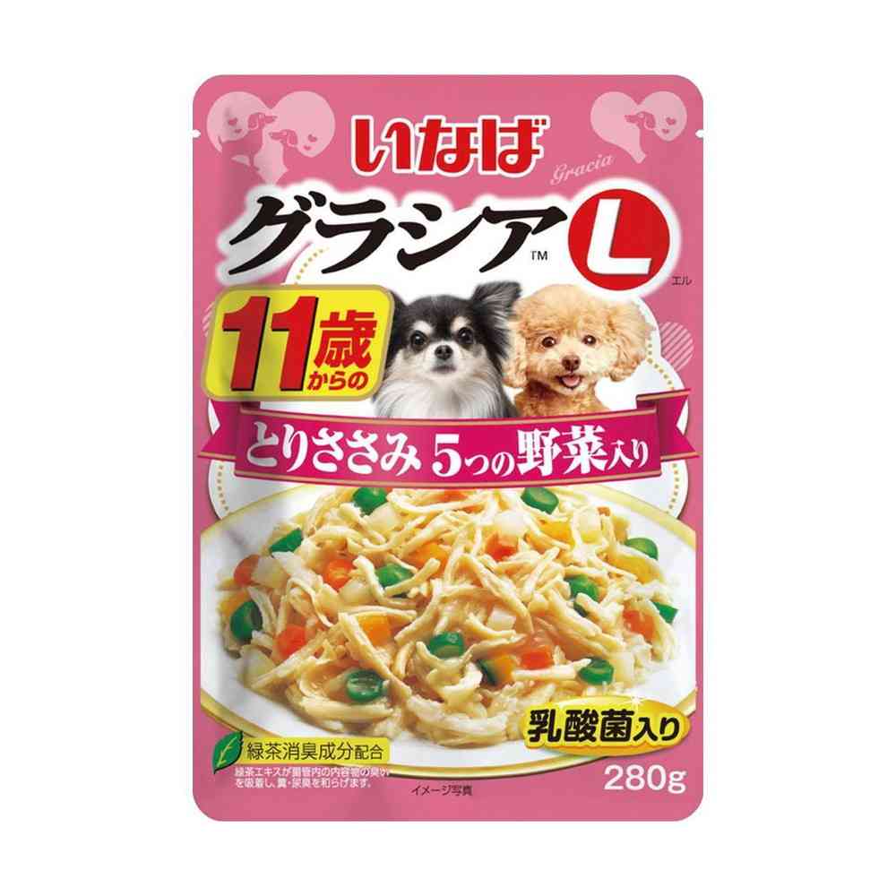 いなば グラシアL11歳からのとりささみ5つの野菜入り