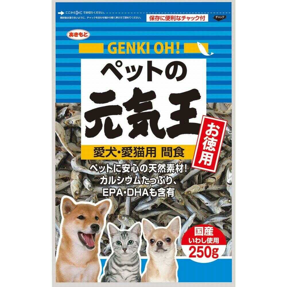 秋元水産 ペットの元気王 250g