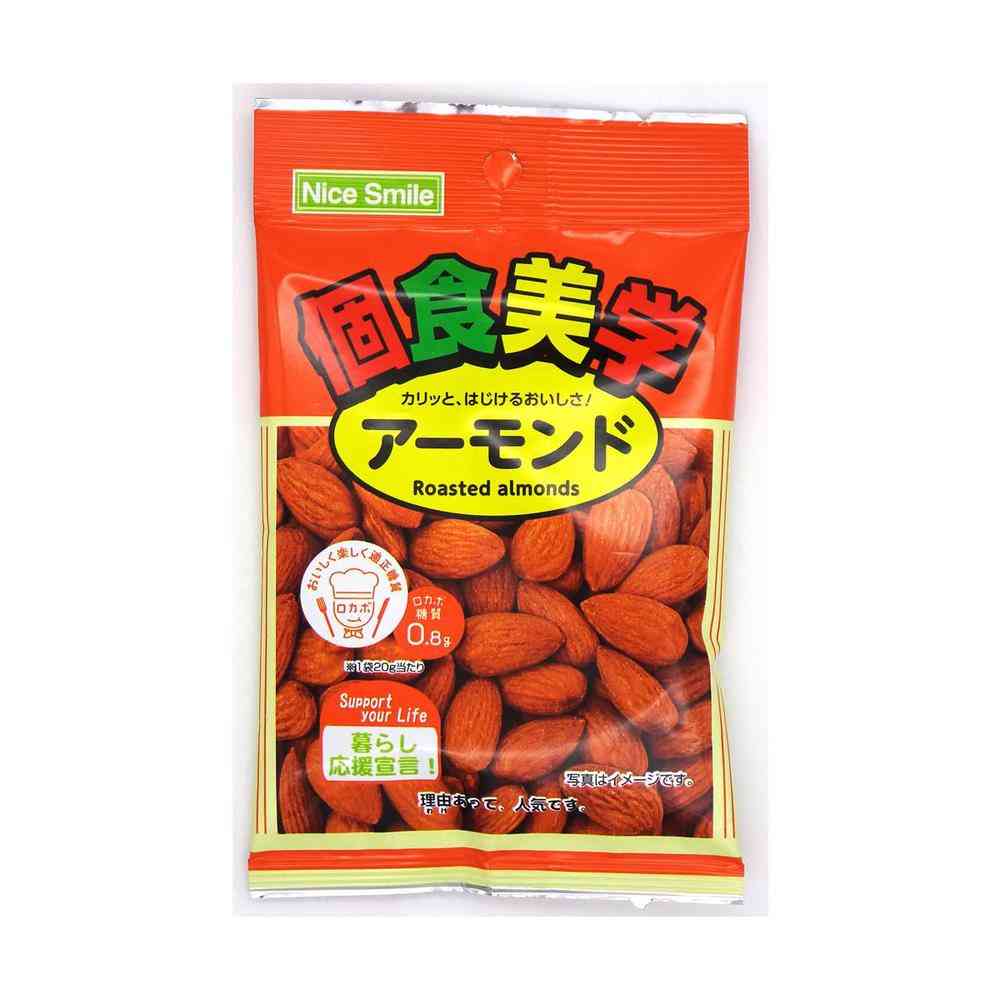 ◆エヌエス 稲葉ピーナツ 個食美学 アーモンド 20g [12個セット]