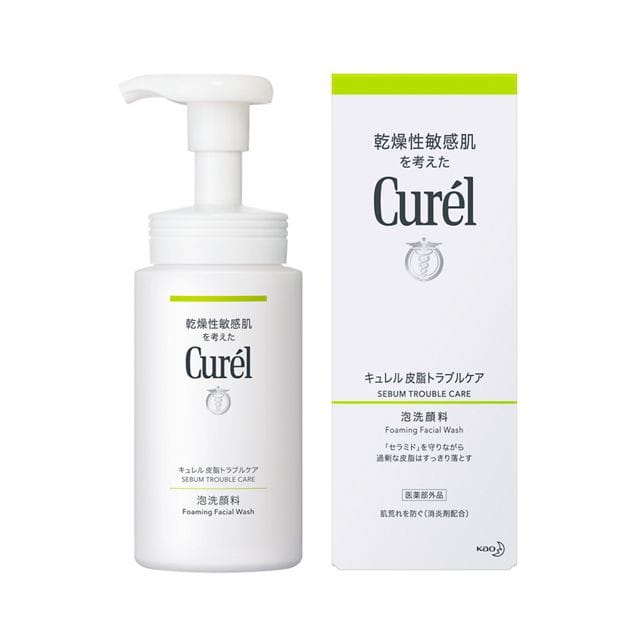 花王 キュレル（cureL）皮脂トラブルケア泡洗顔料  150ml