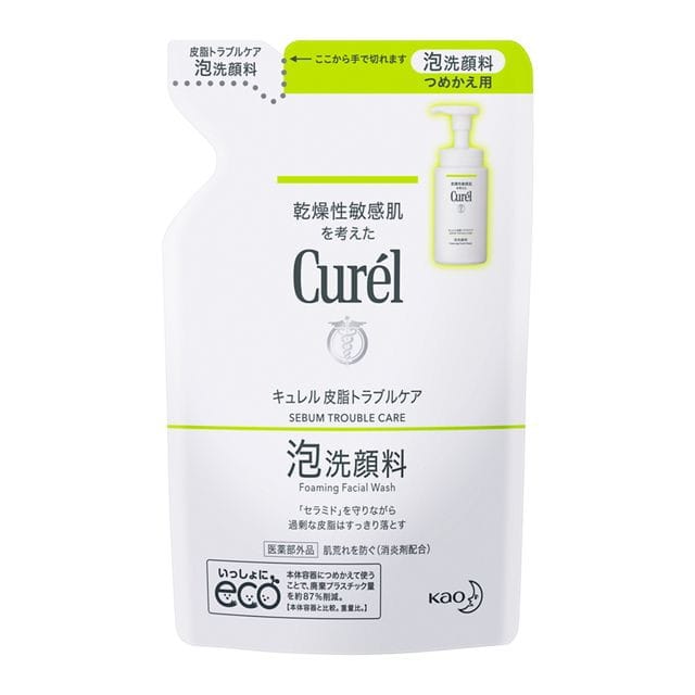 花王 キュレル（cureL）皮脂トラブルケア泡洗顔料 つめかえ用   130ml