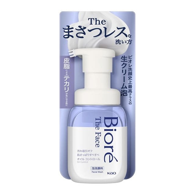花王 ビオレ ザフェイス 泡洗顔 オイルコントロール 本体  200ml