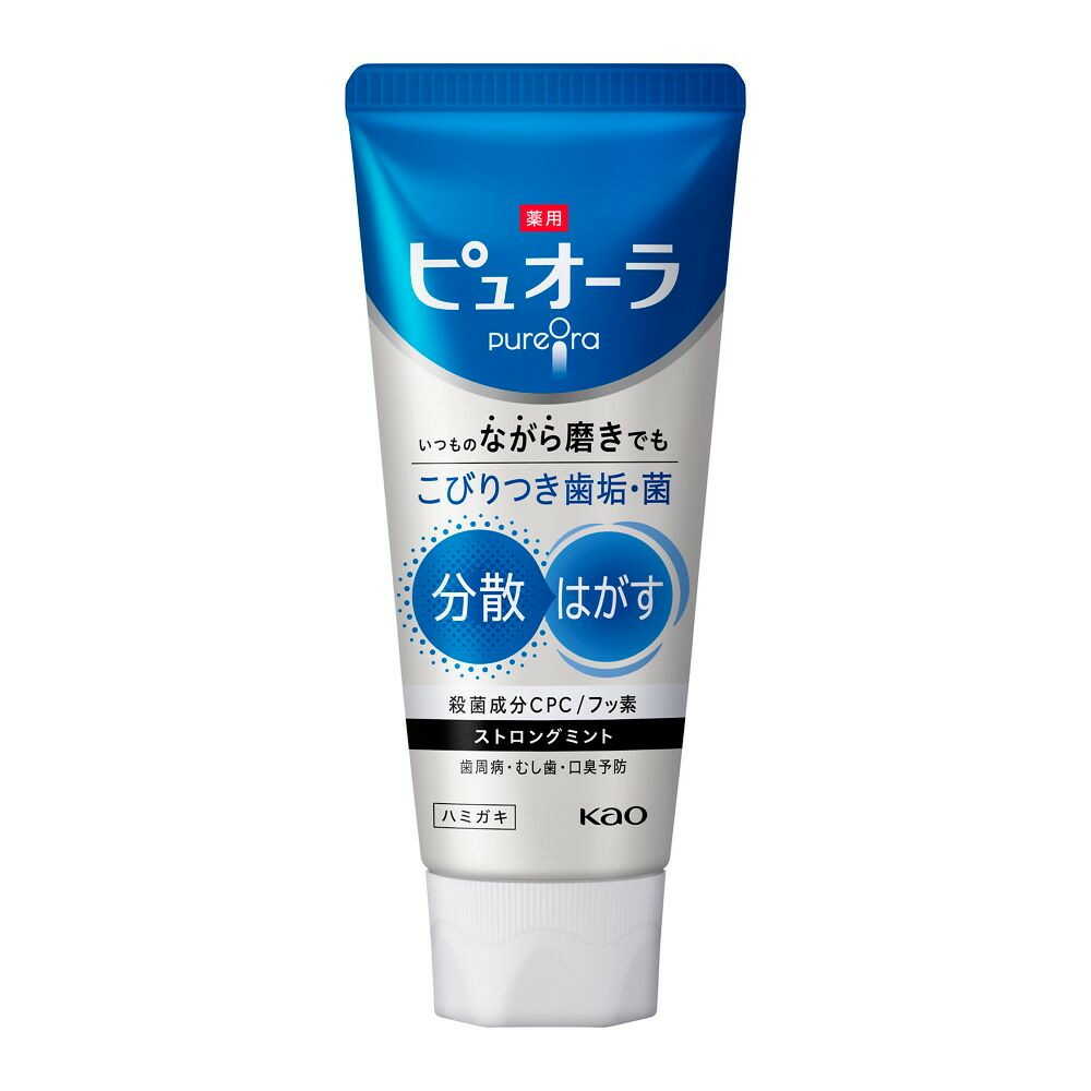 [医薬部外品]薬用ピュオーラ ハミガキ ストロングミント 115g