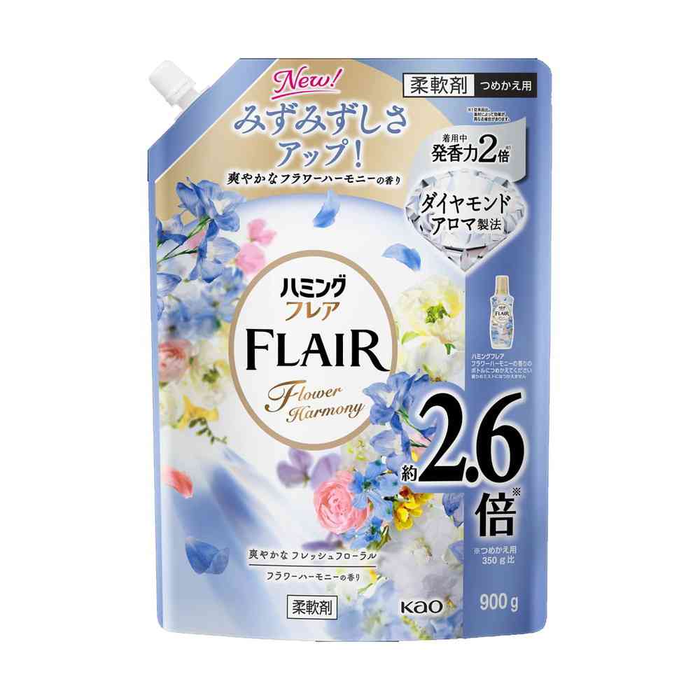 花王 ハミングフレア フラワーハーモニー スパウトパウチ 900g