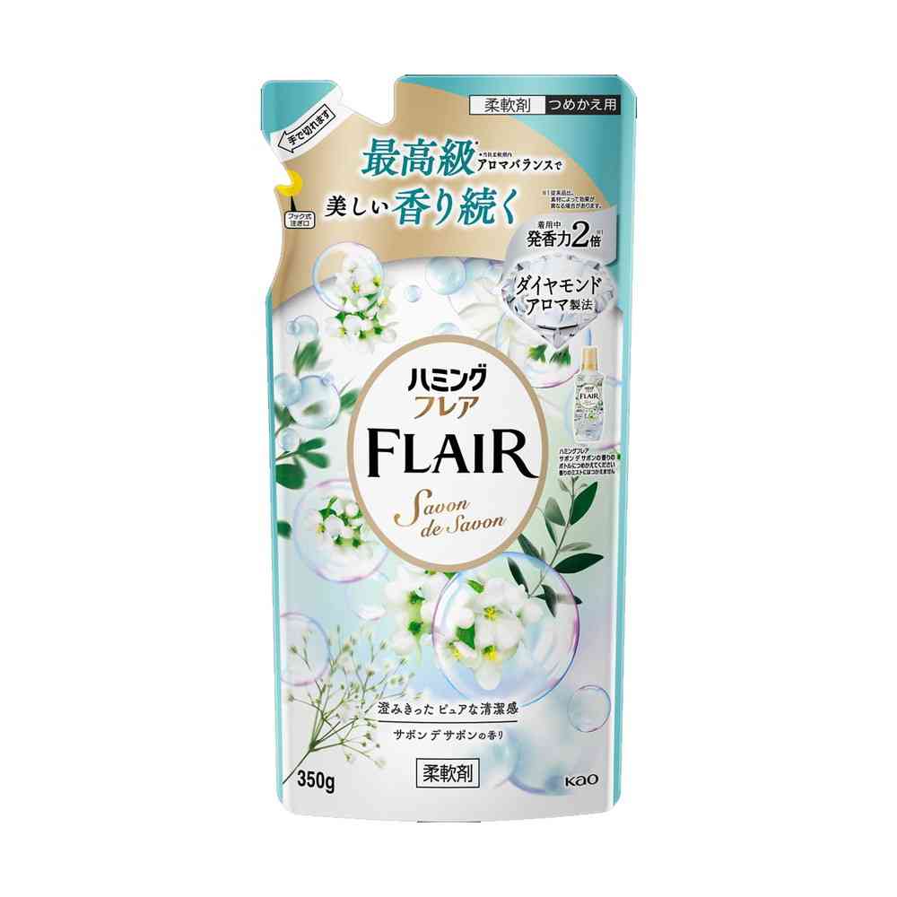 花王 ハミングフレア サボンデサボン つめかえ用 350g