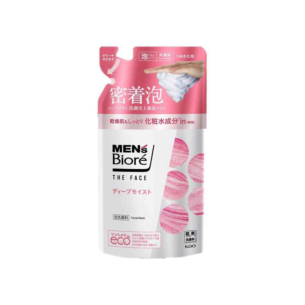 花王 メンズビオレ ザフェイス ディープモイスト つめかえ 170ml