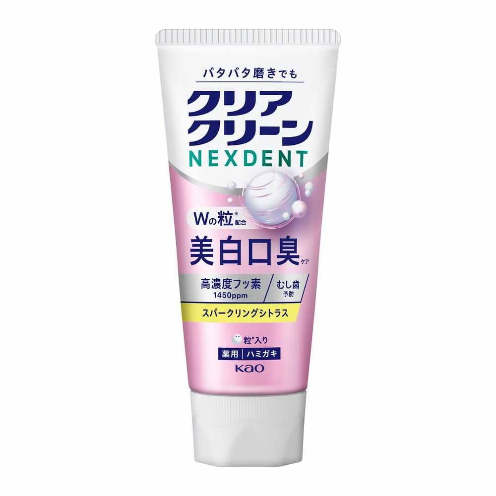 [医薬部外品]花王 クリアクリーン NEXDENT 美白口臭ケア スパークリングシトラス 110g