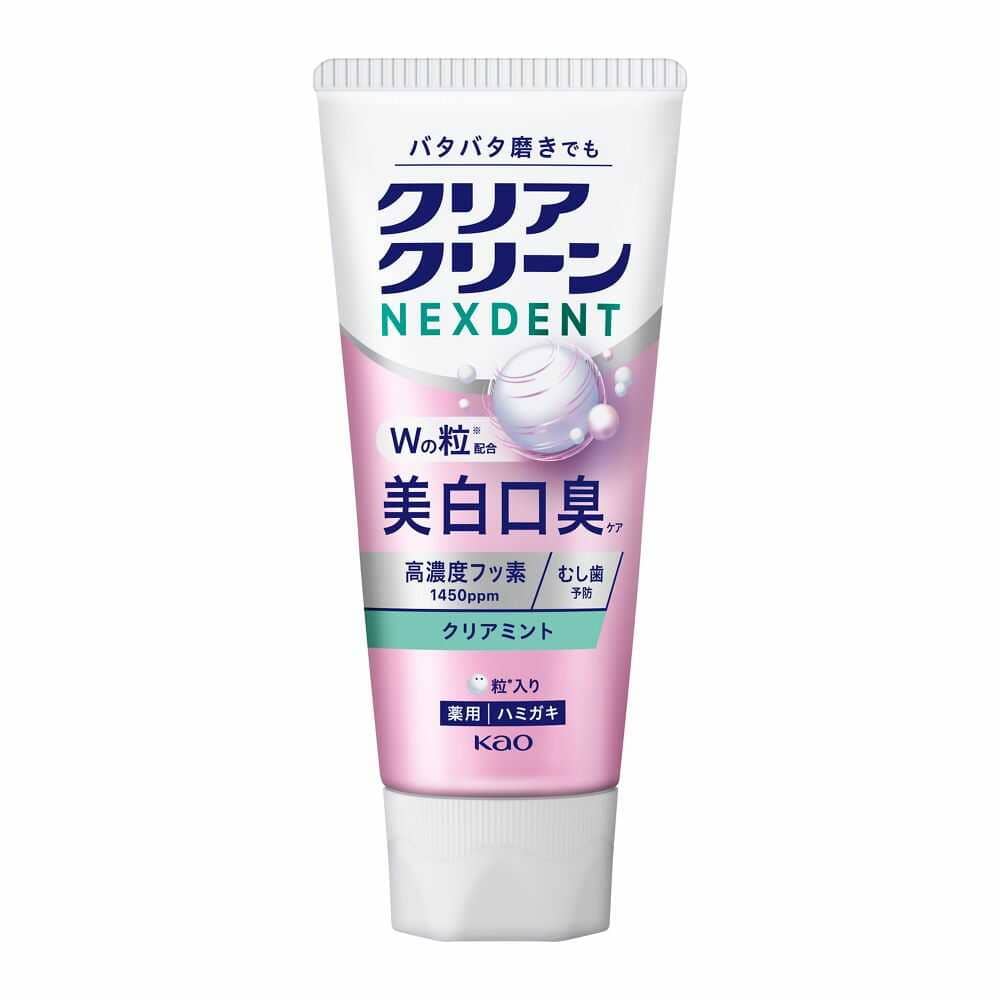 [医薬部外品]花王 クリアクリーン NEXDENT 美白口臭ケア クリアミント 110g