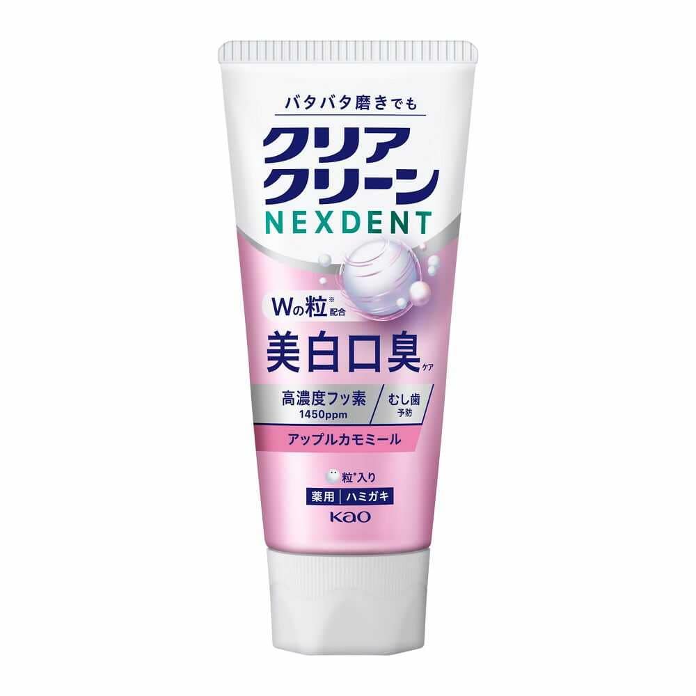 [医薬部外品]花王 クリアクリーン NEXDENT 美白口臭ケア アップルカモミール 110g