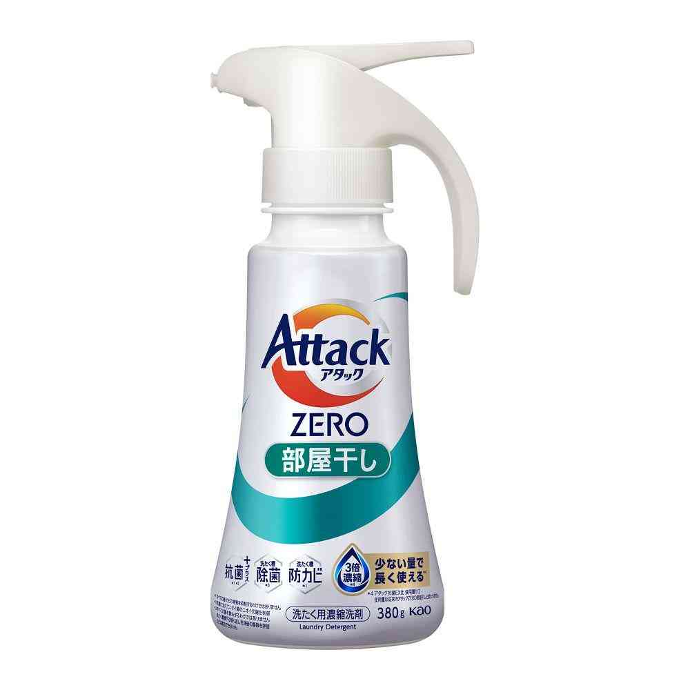 花王 アタック ZERO 部屋干し ワンハンド タイプ 380g