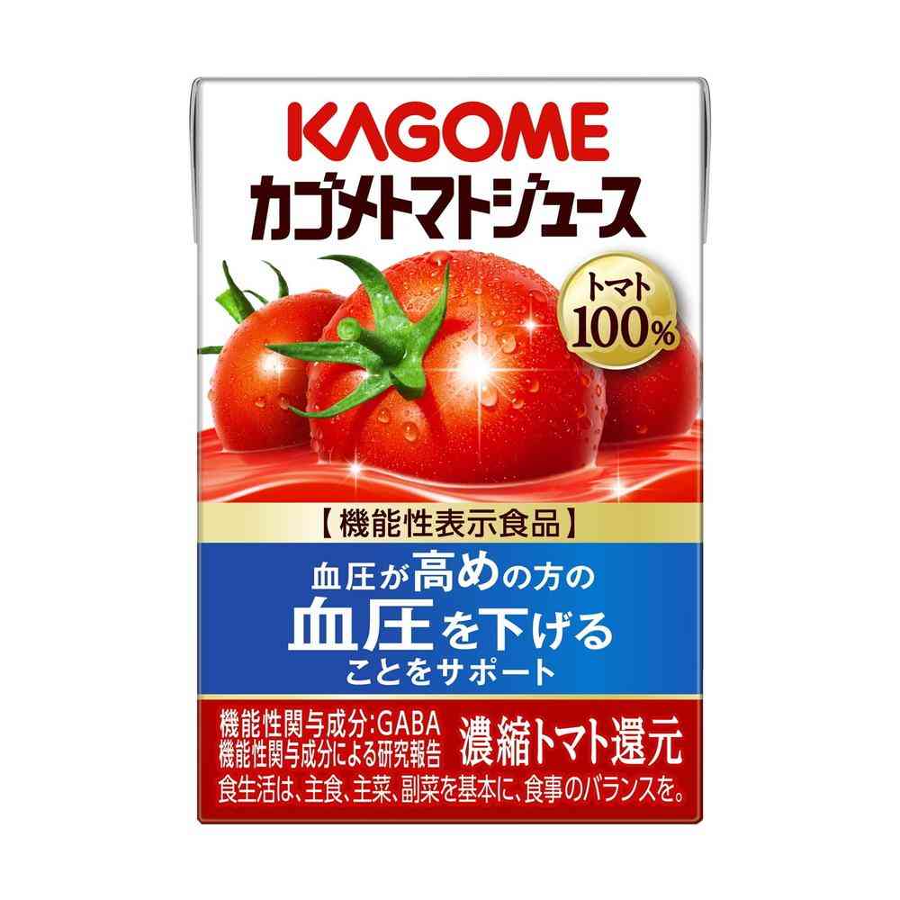 ◆カゴメ トマトジュース 食塩 無添加 100ml   [30個セット]