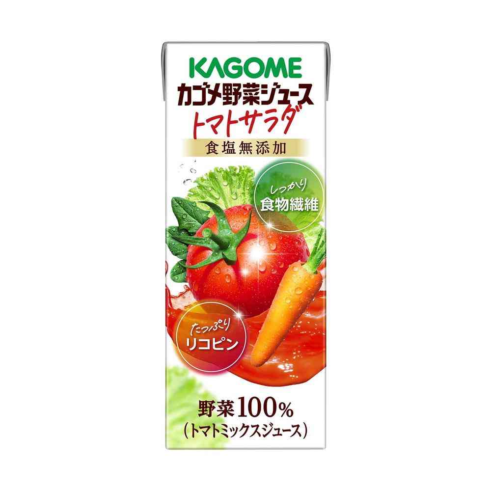 ◆カゴメ 野菜ジュース トマトサラダ 200ml   [24個セット]