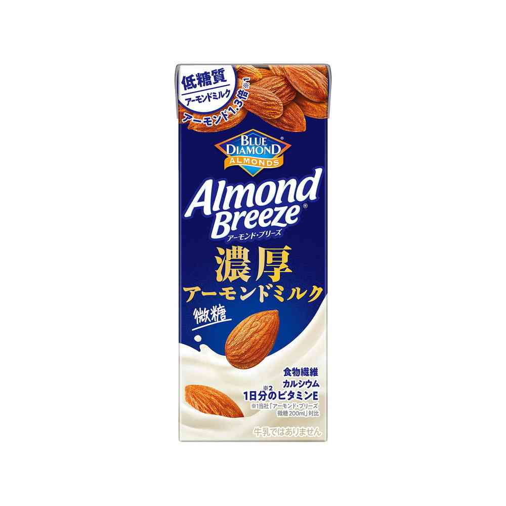 ◆カゴメ アーモンド・ブリーズ 濃厚アーモンドミルク 200ml