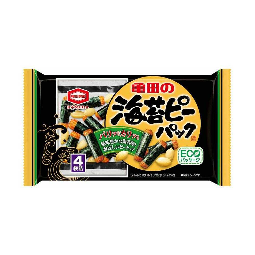 ◆亀田製菓 海苔ピーパック 85g   [12個セット]