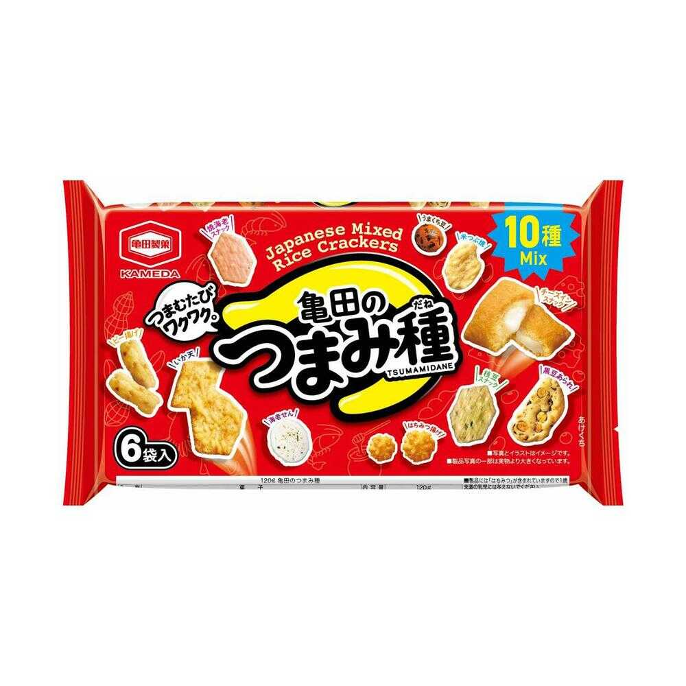 ◆亀田製菓 亀田のつまみ種 120g   [12個セット]