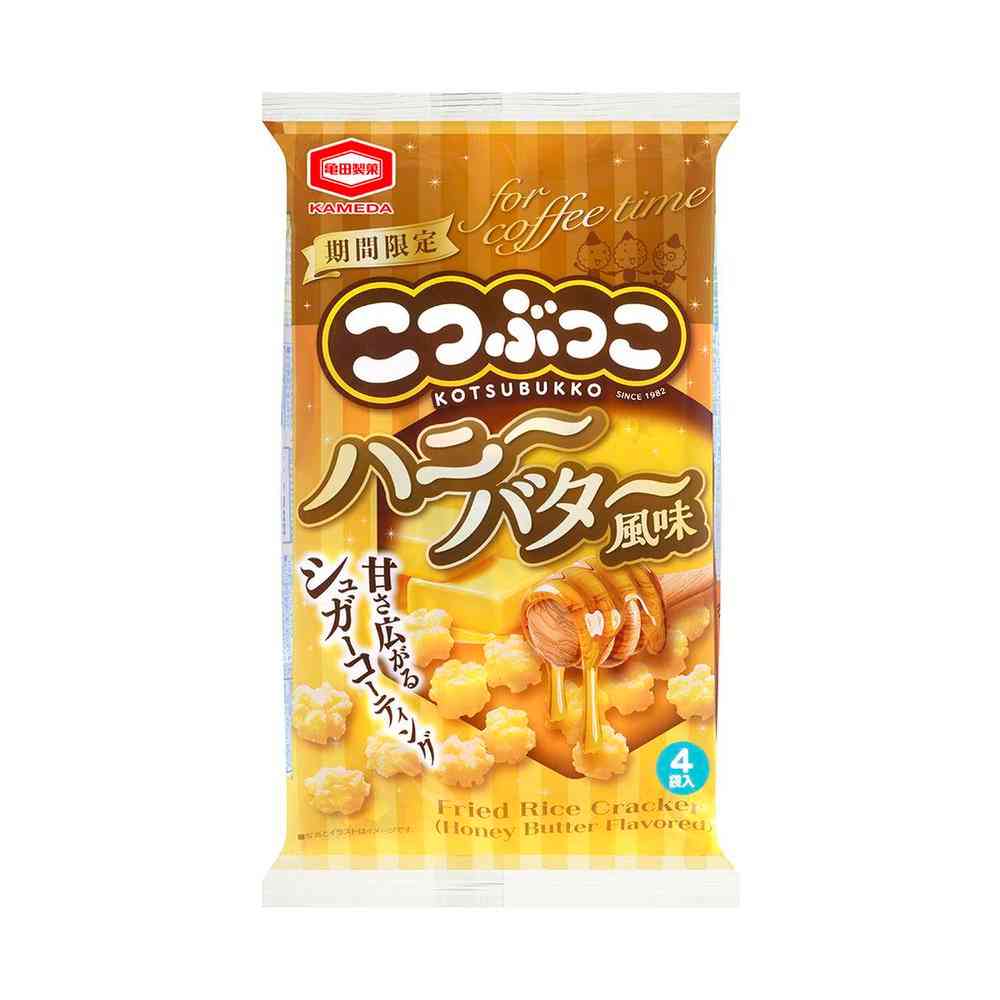 ◆亀田製菓 こつぶっこ ハニーバター風味 72g [12個セット]