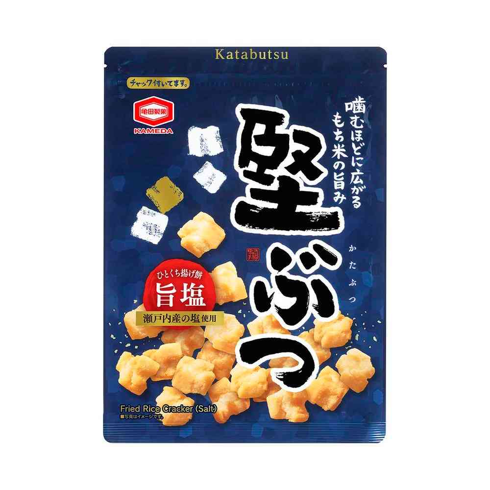 ◆亀田製菓 堅ぶつ 旨塩 160g [6個セット]