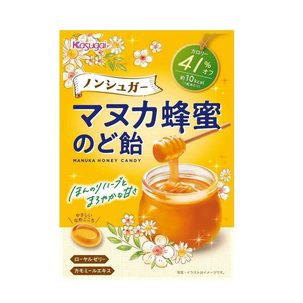 ◆春日井 ノンシュガーマヌカ蜂蜜のど飴 65g   [6個セット]