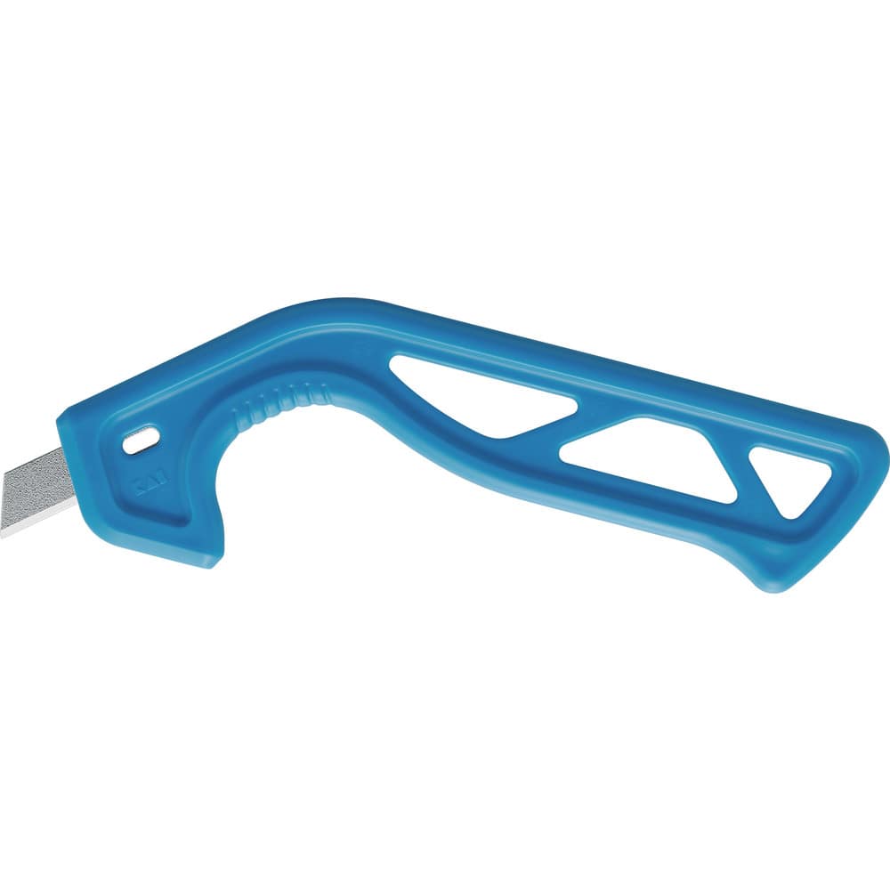 貝印刃物 異物混入対策スリットナイフ（ブルー）100本入 メーカー直送 ▼返品・キャンセル不可[他商品との同時購入不可]