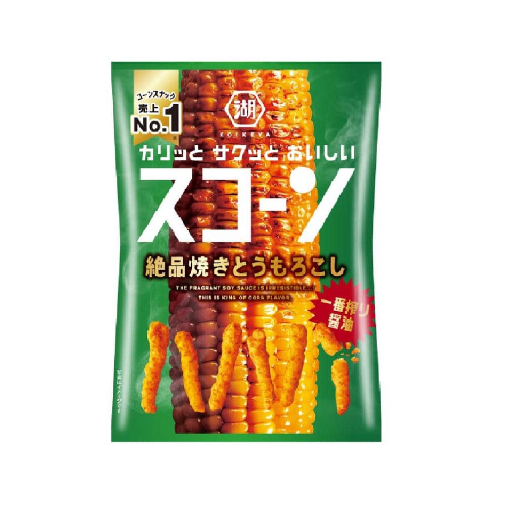 ◆湖池屋 スコーン絶品焼きとうもろこし 73g   [12個セット]