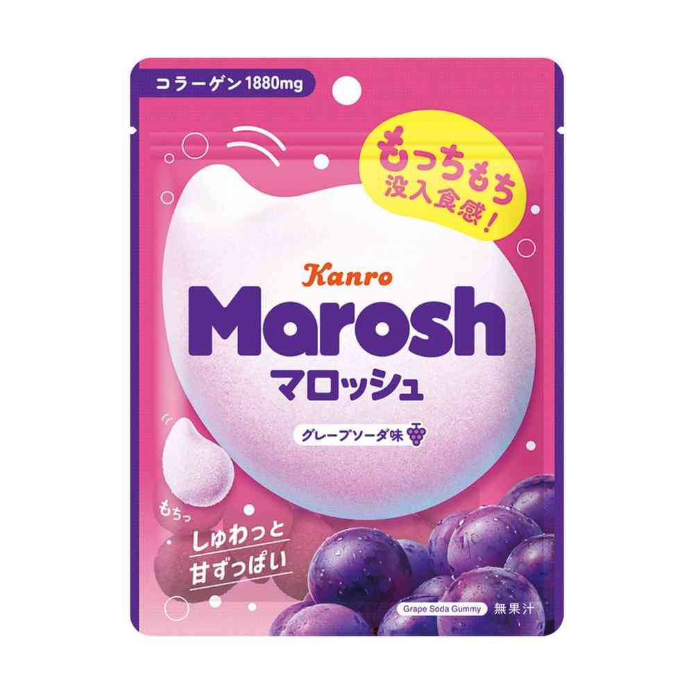 ◆カンロ マロッシュ グレープソーダ味 50g [6個セット]