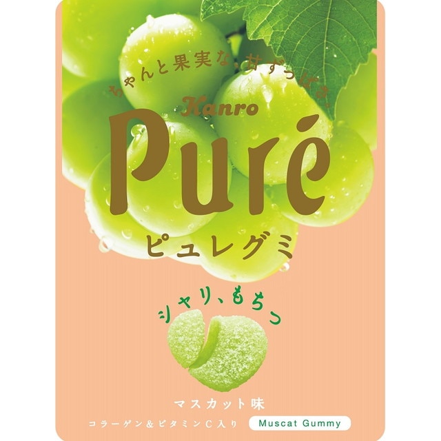 ◆カンロ ピュレグミマスカット 56G【6個セット】