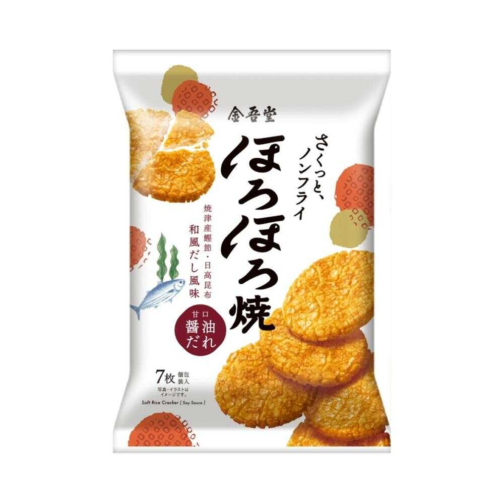 ◆金吾堂 ほろほろ焼 甘口醤油だれ 1枚   [12個セット]