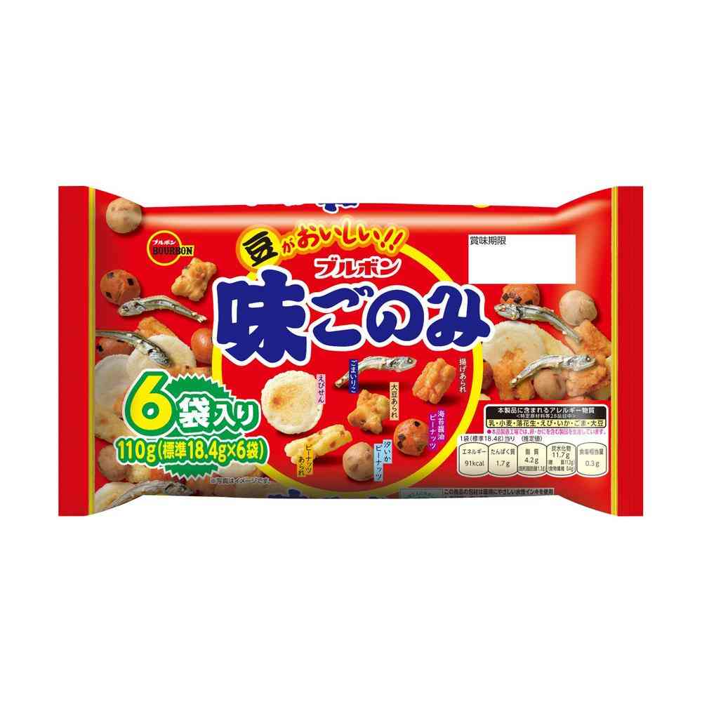 ◆ブルボン 味ごのみ ファミリー 110g   [24個セット]