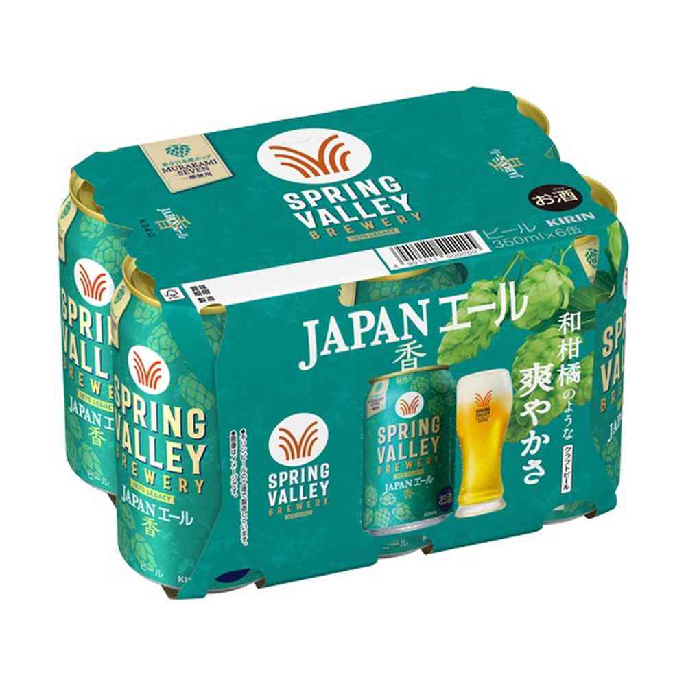 キリン SPRING VALLEY BREWERY JAPANエール 香350ml×6本【4個セット】